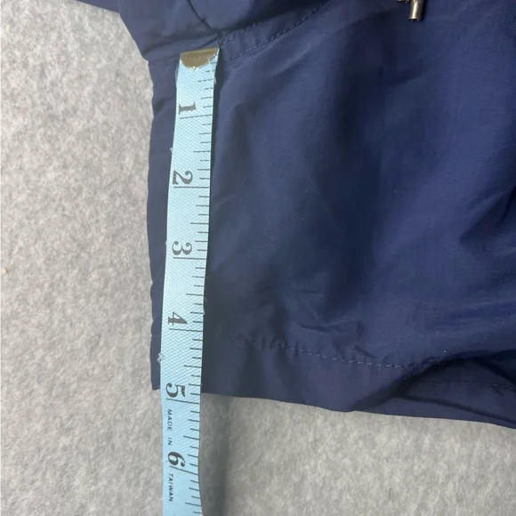 Polo Ralph Lauren Mens Med Swim Trunks Solid Swimsuit Navy Blue Red Pony Preppy - Picture 7 of 12